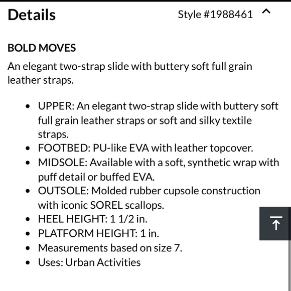 ⚡️MUST GO free shipping! Sorel Women’s Roaming™ Two Strap Slide Flat Sandal 6.5 - Picture 8 of 8